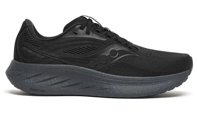 SAUCONY Ride 18 “Black / Shadow” (S21000-102)