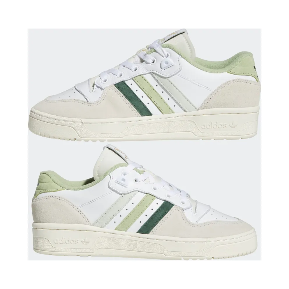 Adidas Rivalry Low Cloud White / Linen Green / Magic Lime (GX7081)