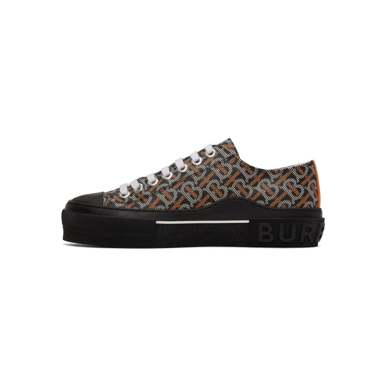Burberry Black Monogram Print BLACK/WHITE/ORANGE (8059253) (3)