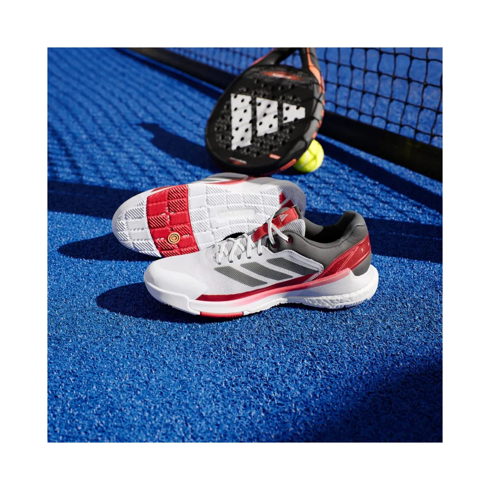 Adidas Crazyquick BOOST Padel Cloud White / Core Black / Lucid Red (IH3636)