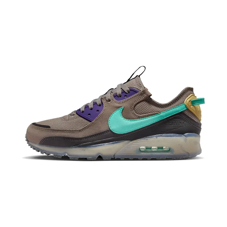 Nike Air Max 90 Terrascape “Moon Fossil / Court Purple / Lemon Wash / Light Menta” (DQ3987-001)