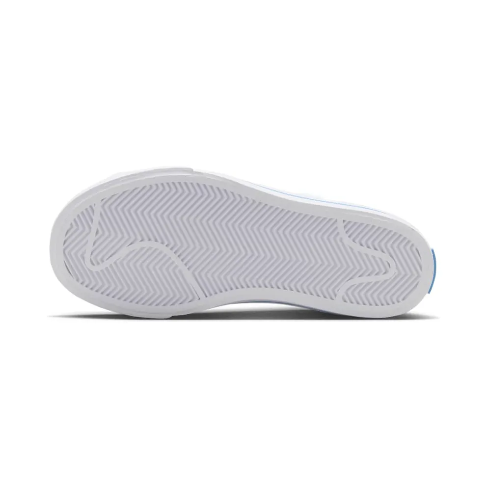 Nike Court Legacy Off White Crystal Blue Pencil Point (DA5381-135)