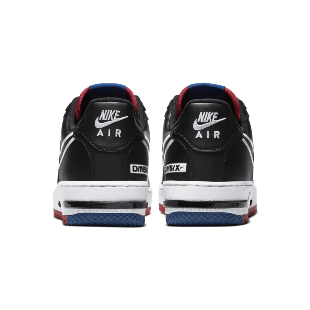 Nike Air Force 1 Low React Black White Gym Red Gym Blue Black/Gym Red-Gym Blue-White (CT1020-001)