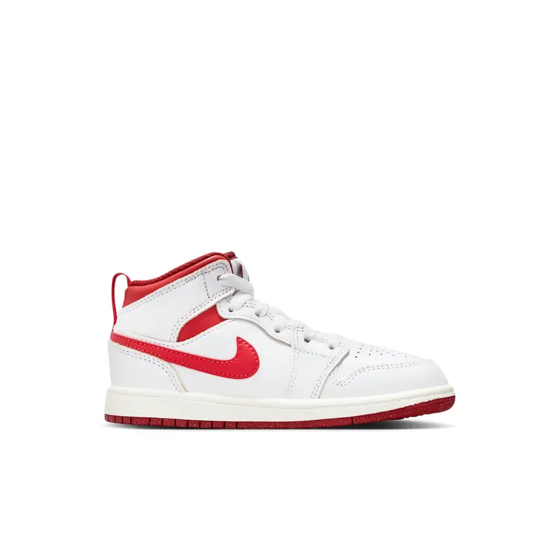 Jordan 1 Mid SE White Dune Red Sail Lobster (FJ3467-160)