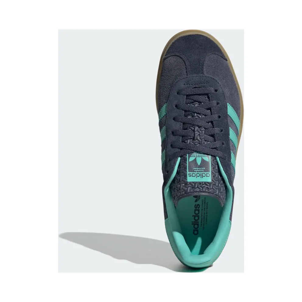 Adidas Gazelle Bold Shadow Navy / Acid Mint / Legend Ink (JQ6437)