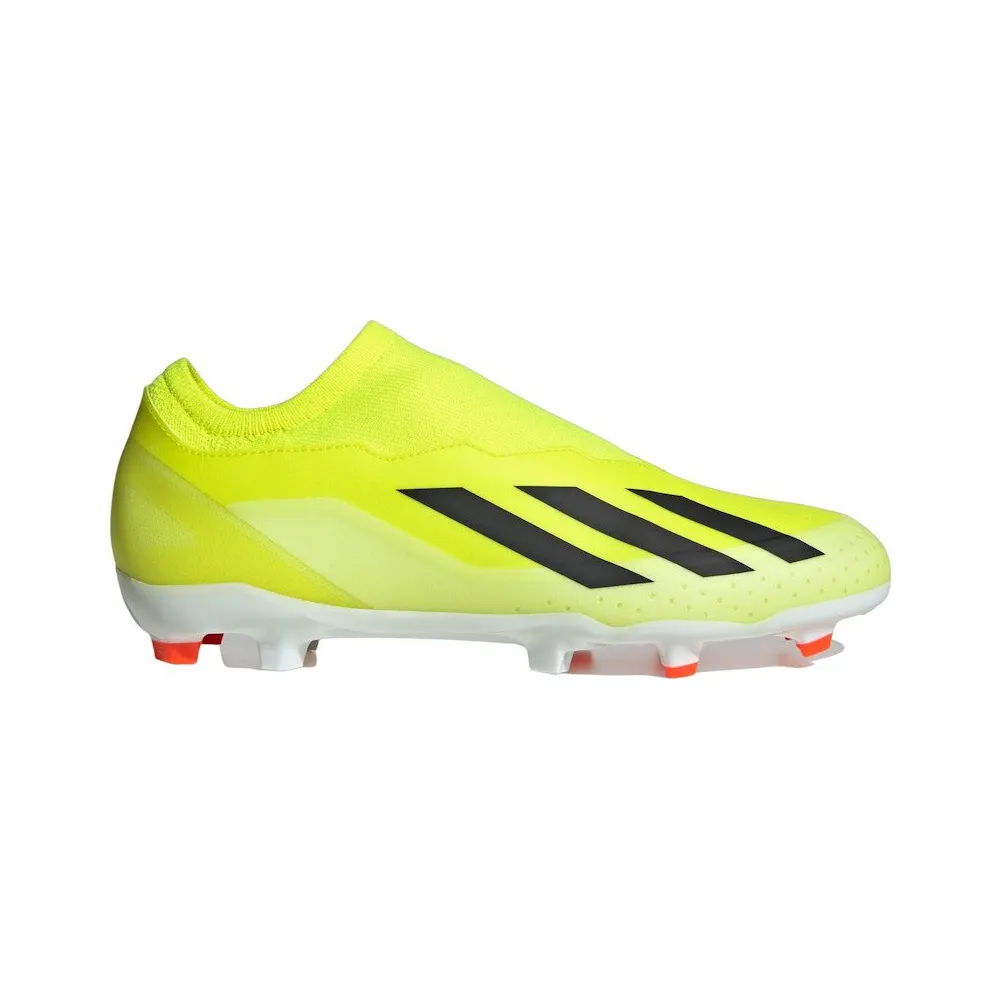 adidas Crazyfast League Laceless FG Team Solar Yellow Core Black Cloud White (IG0622)