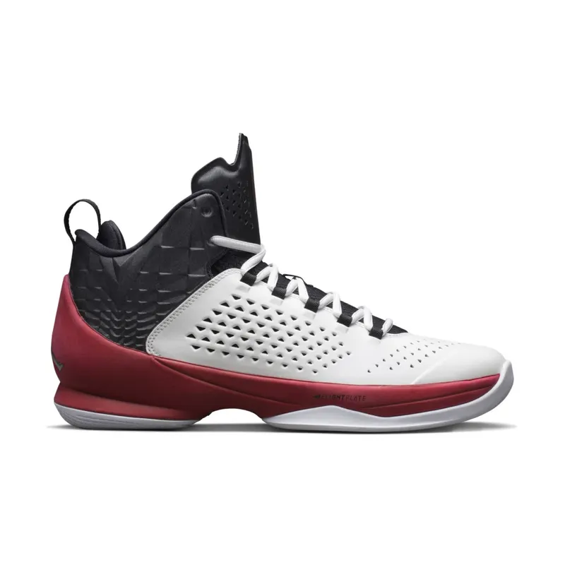 Jordan Melo M11 White White/Black-Gym Red (716227-101)