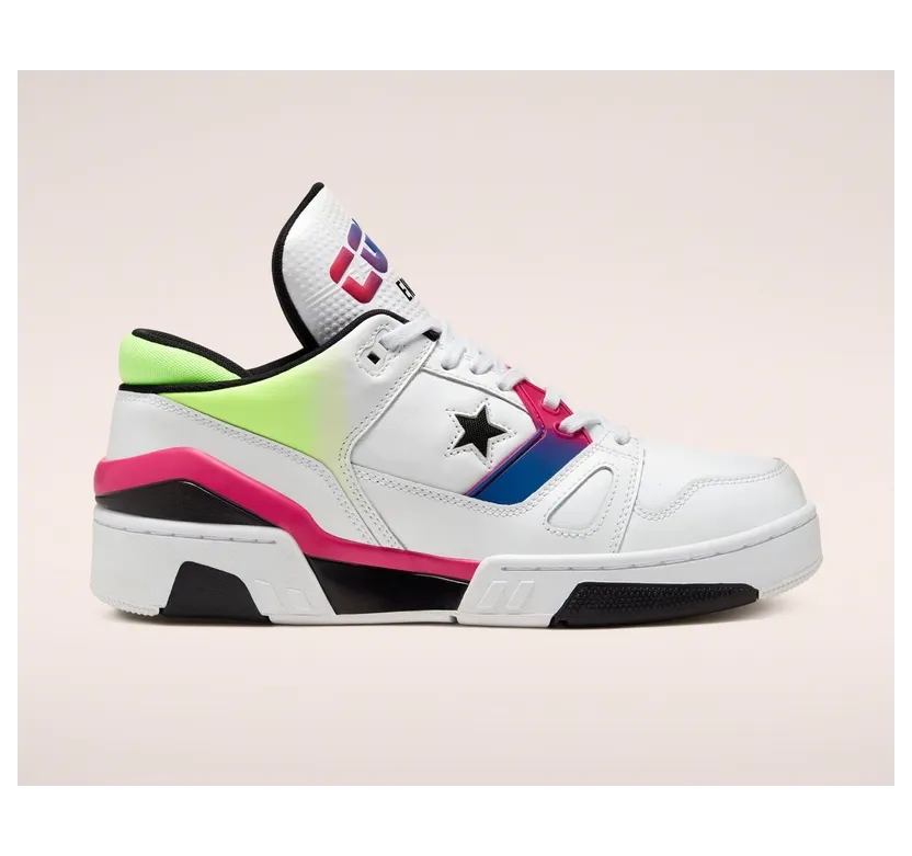 Converse Unisex Psychedelic Hoops ERX 260 Low Top White/cerise Pink/black (167585C)