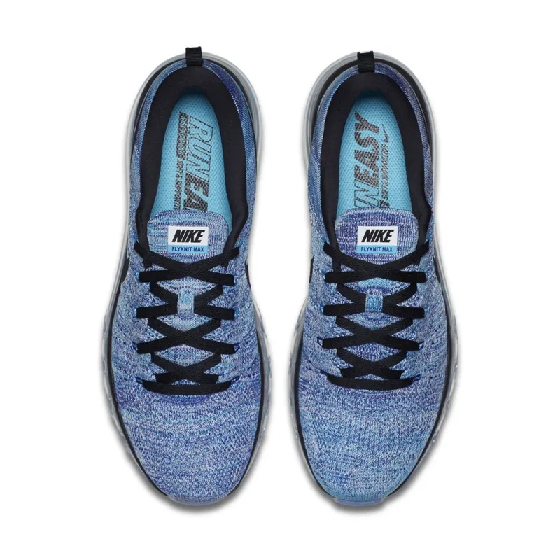 Nike  Flyknit Air Max White Chlorine Blue White/Black/Chlorine Blue (620469-104)