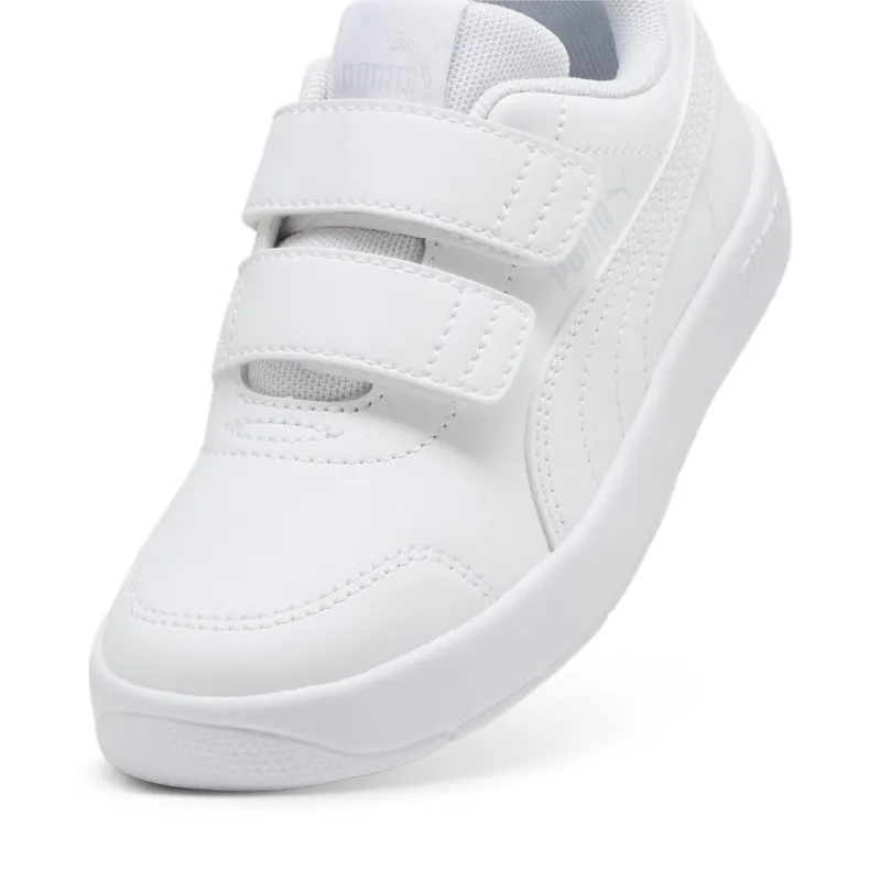 Puma Courtflex V3 “Puma White / Puma White / Silver Mist” (397642_02)