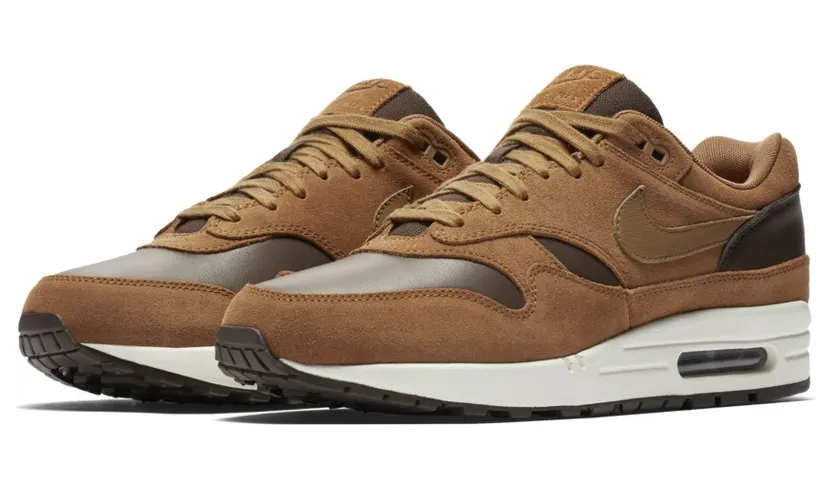 Nike Air Max 1 Premium PRM Leather ‘Ale Brown’ (AH9902-200)
