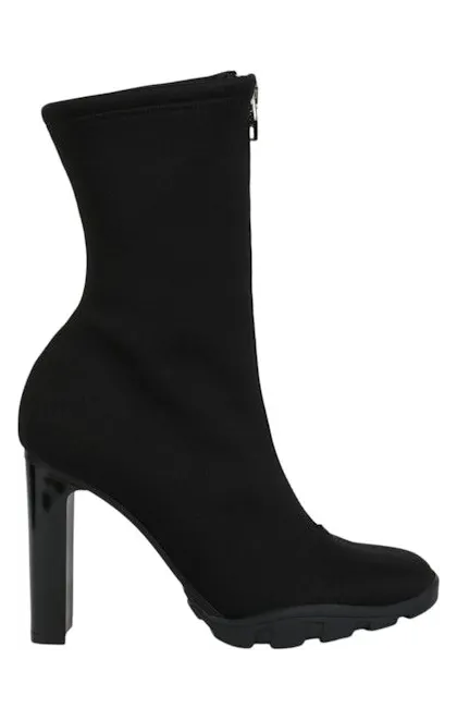 Alexander McQueen Slim Tread Ankle Boots Black (688310W4SQ01000)