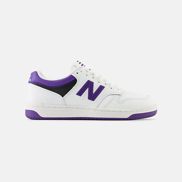 New Balance 480 White Prism Purple (BB480LPB)