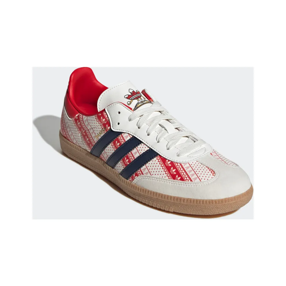 Adidas Samba Vegan Christmas Cloud White / Shadow Navy / Vivid Red (GZ4711)
