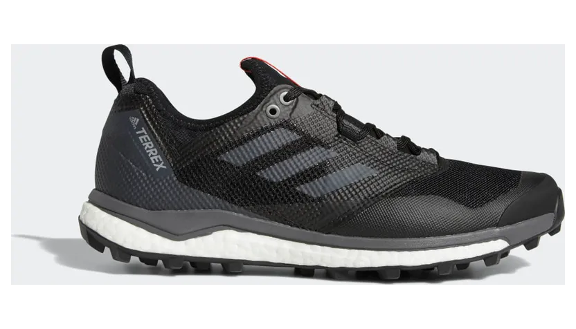 adidas Terrex Agravic XT Trail Running Core Black / Grey Five / Hi-Res Red (AC7660)