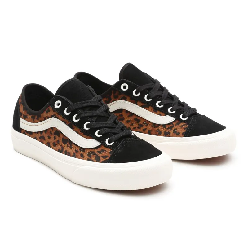 VANS Suède Leopard Style 36 Decon Sf Shoes (Brown)