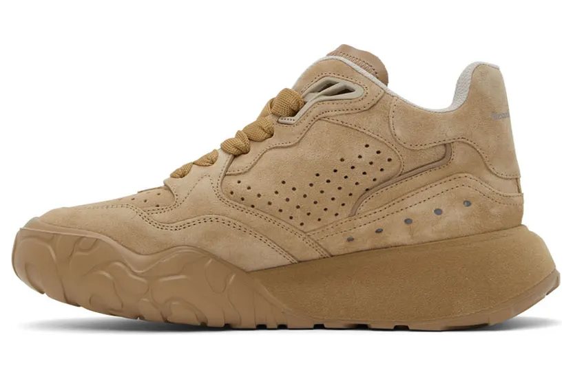Alexander McQueen Brown Court Low-Top Sneakers (705121WIA5C) (3)