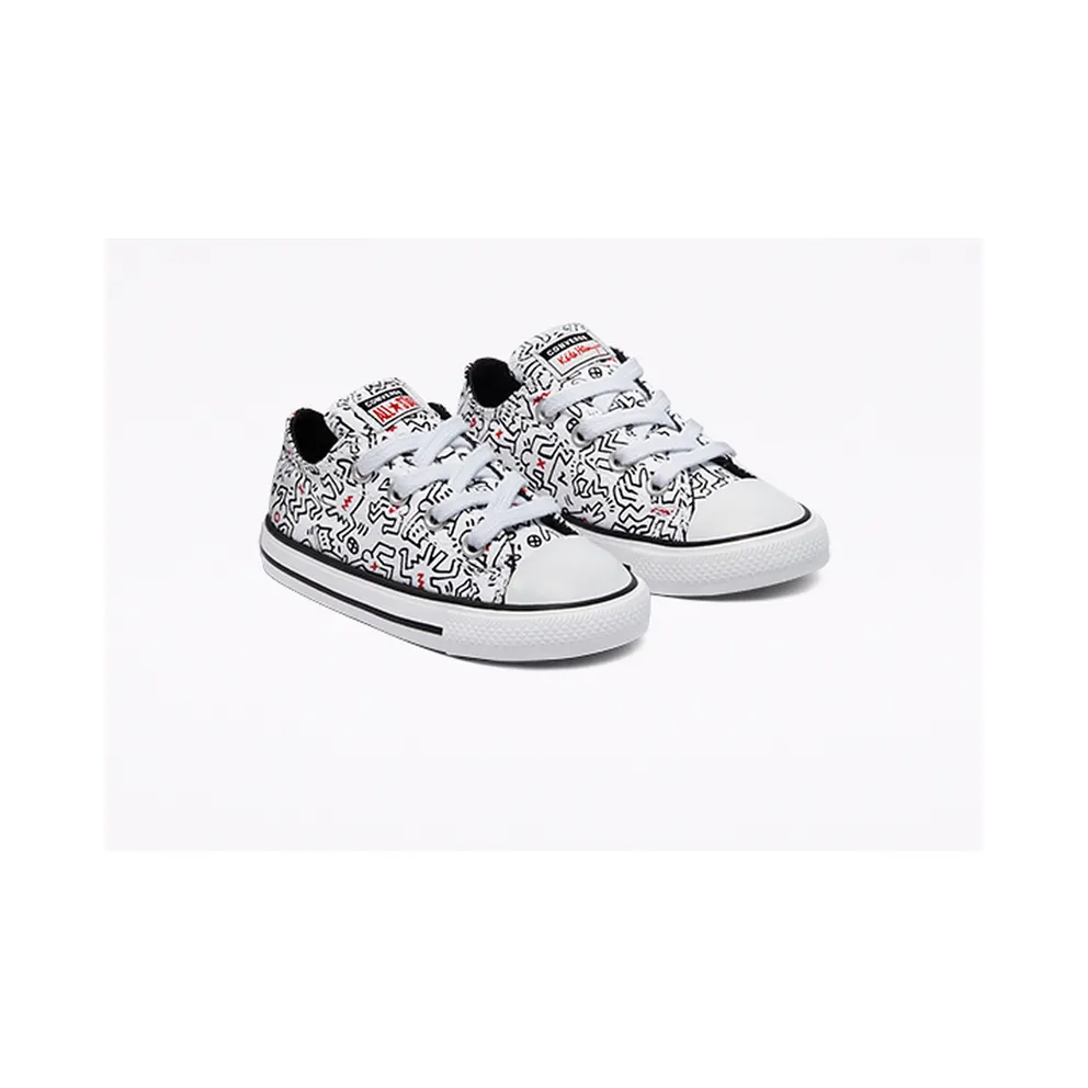 Converse Converse x Keith Haring Chuck Taylor All Star Low Top White/Black/Red (771862C)