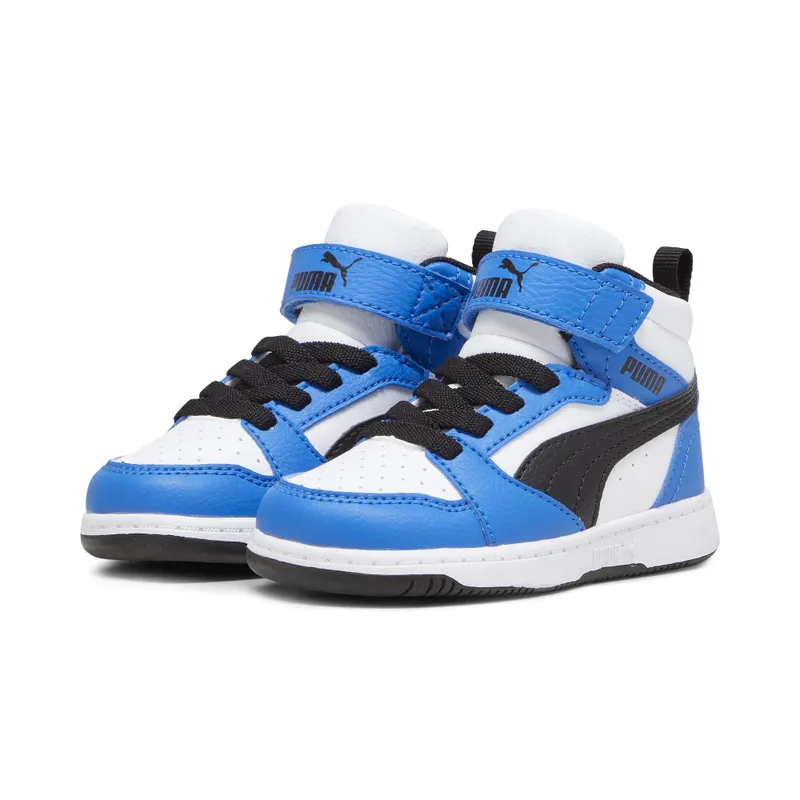 Puma Rebound V6 Mid “Puma White / Puma Black / Racing Blue” (396542_06)