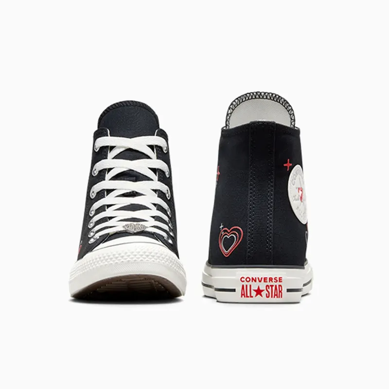 Converse Chuck Taylor All Star Hi Y2K Heart Black (A09116C)