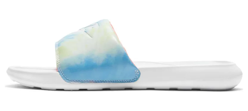 Nike Victori One Slipper met print voor dames Wit (CN9676-101)