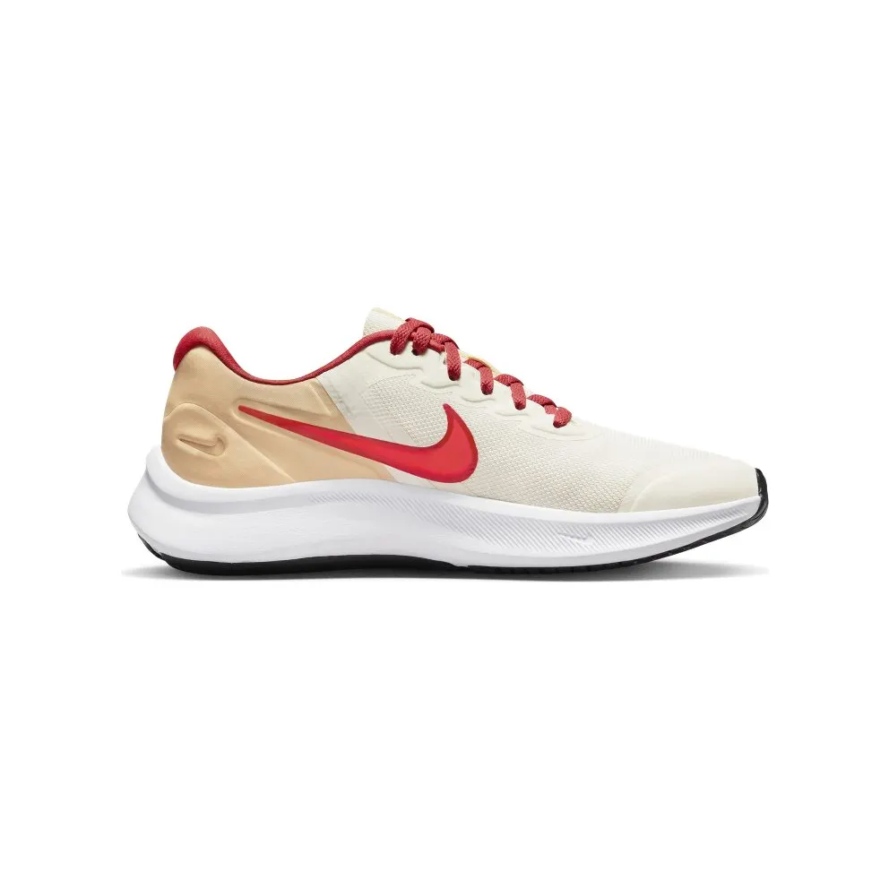 Nike Star Runner 3 Older Kids’ Road Running White (DA2776-101)