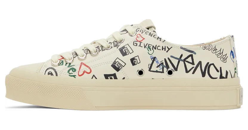 Givenchy Off-White City Low Sneakers (BH006DH19F960) (3)