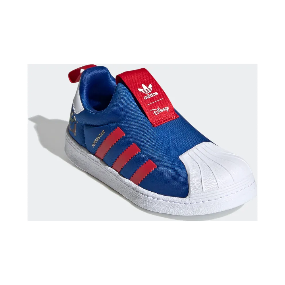 Adidas Disney x Superstar 360 J ‘Goofy – Blue’ Blue/Scarlet/Cloud White (FW8041)