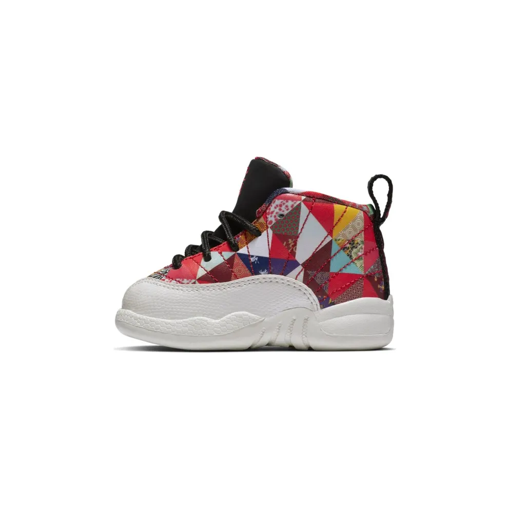 Jordan 12 Retro Chinese New Year 2019 (TD) True Red/True Red-Sail-Black (BQ6499-600)