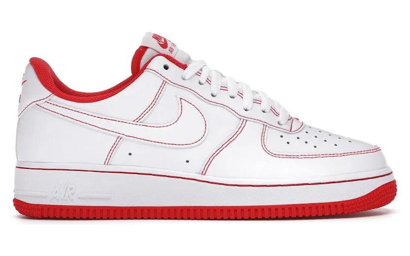Nike Air Force 1 Low ’07 White University Red (CV1724-100)