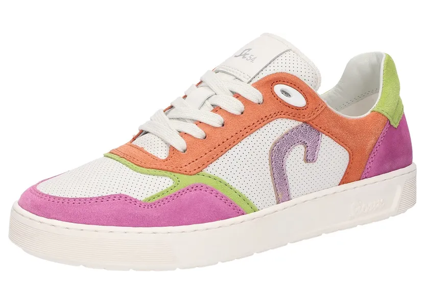 Sioux sneaker Sering / Donkeroranje / Fuchsia / Natuurwit (921172)