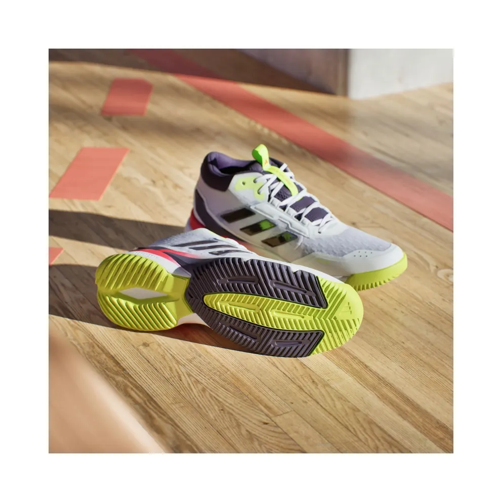 Adidas Crazyflight 6 Mid Indoor Cloud White / Aurora Met. / Semi Lucid Red (HP7037)