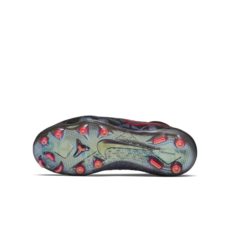 Nike  Phantom Vision Elite Dynamic Fit MG EA Sports (GS) White/Bright Crimson-University Blue-Black (BQ5824-110)