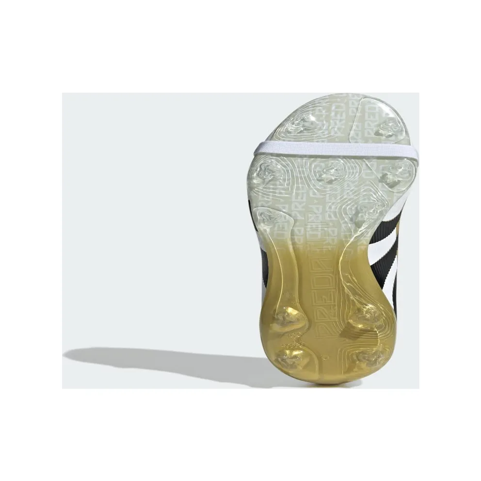 adidas Predator Elite Fold-Over Tongue FG Cloud White Core Black Gold Metallic (IH9642)