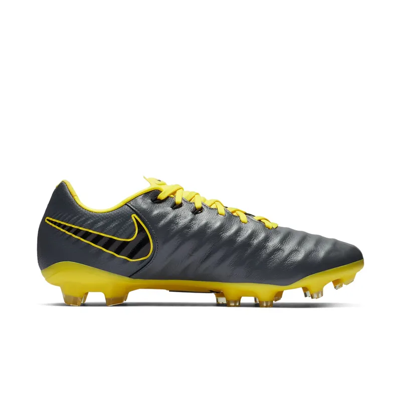 Nike Tiempo Legend 7 Pro FG Dark Grey Opti Yellow (AH7241-070)
