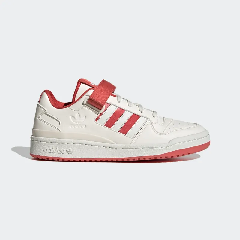 Adidas Forum Low Chalk White / White Tint / Crew Red (GW2043)