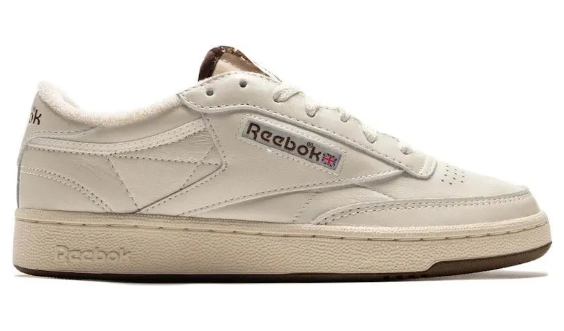 Reebok Club C 85 Vintage Chalk Paper White Brush Brown (HP3202)