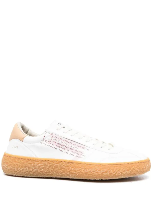 Puraai mit Slogan-Print – White (101BASIC)