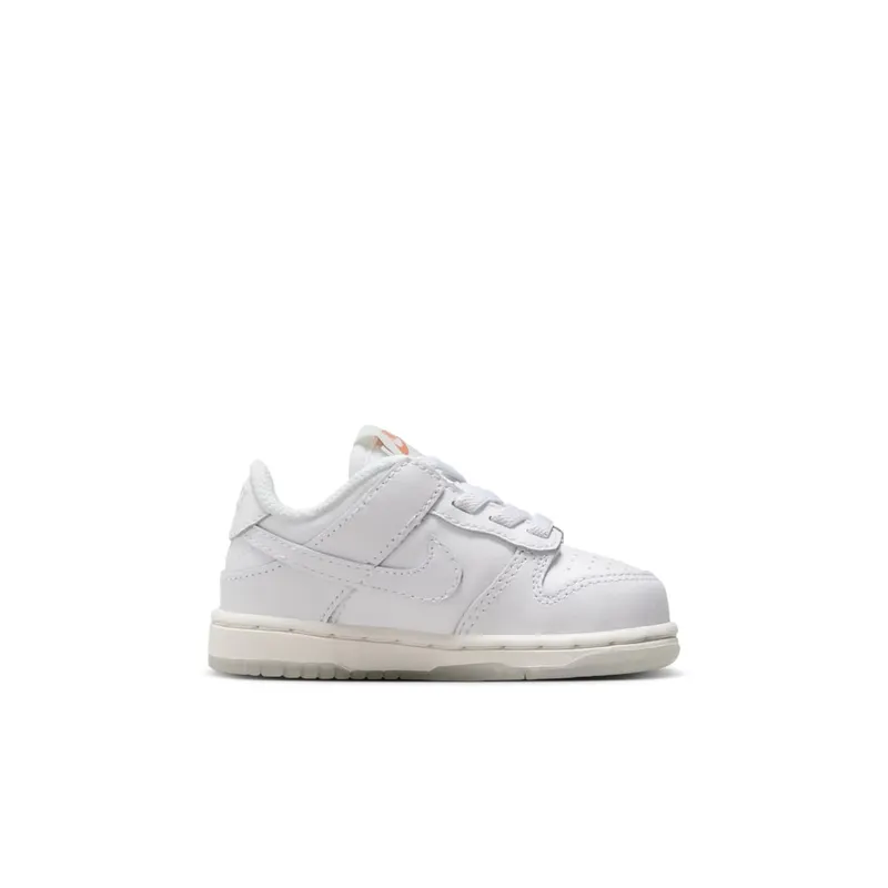 Nike Dunk Low SE Rainbow Lace Swoosh White (FQ1924-100)