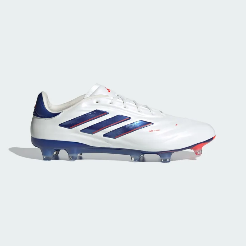 adidas Copa Pure 2 Elite FG Cloud White Lucid Blue Solar Red (IG6402)