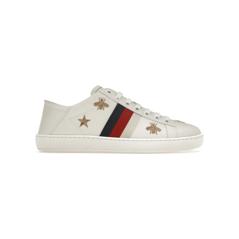 Gucci Ace Bees and Stars (W) (498205 AXWQ0 9098)