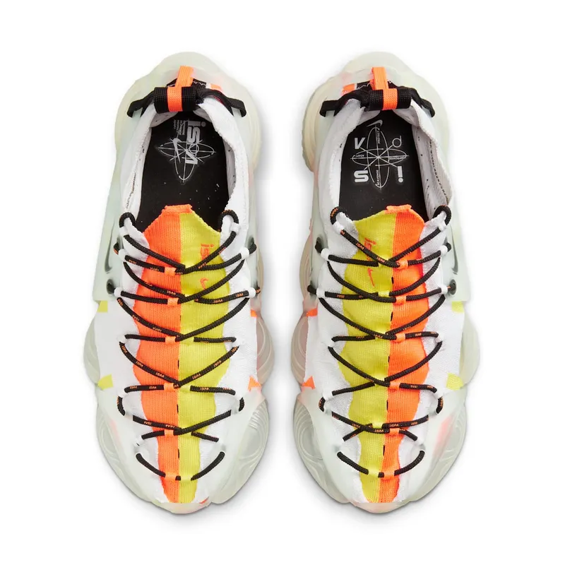 Nike ISPA Link Axis White/Sonic Yellow/Total Orange (FZ3507-100)