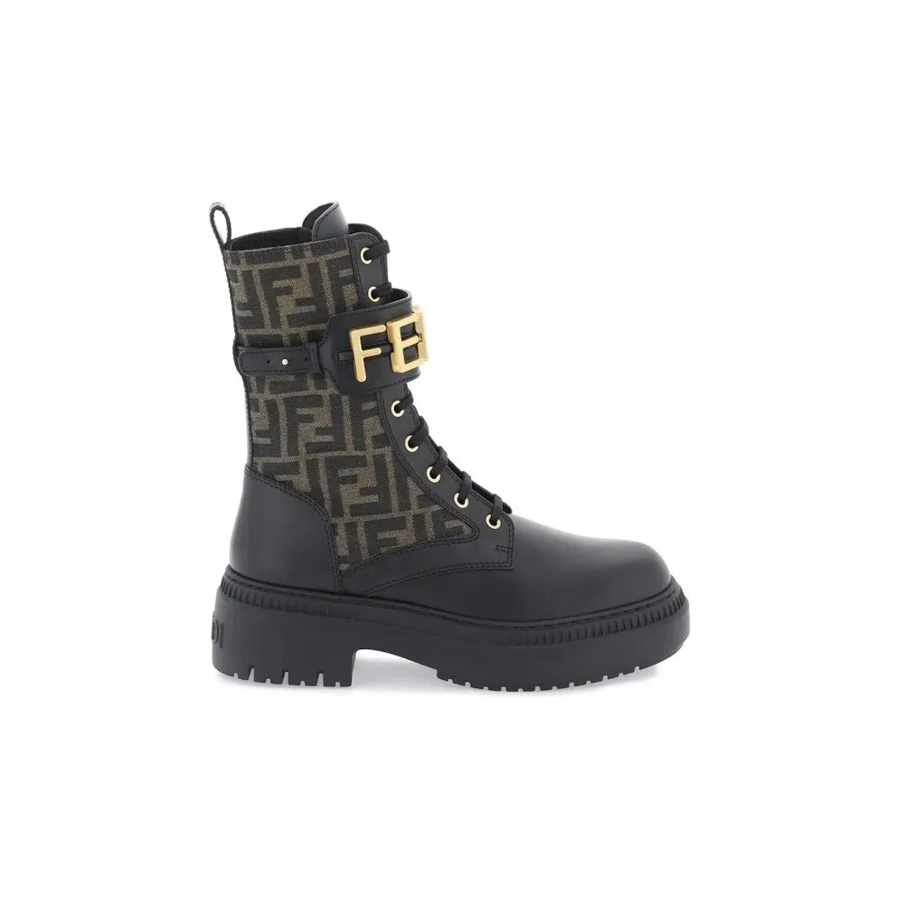 Fendi Fendigraphy Boot Brown FF Print (8T8355-AHGY-F0PMM)