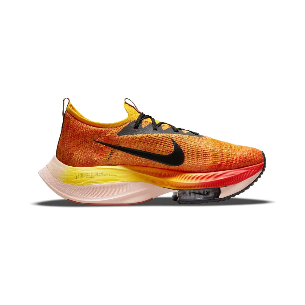 Nike Air Zoom Alphafly NEXT% Flyknit Ekiden Road Racing Yellow (DO2407-728)