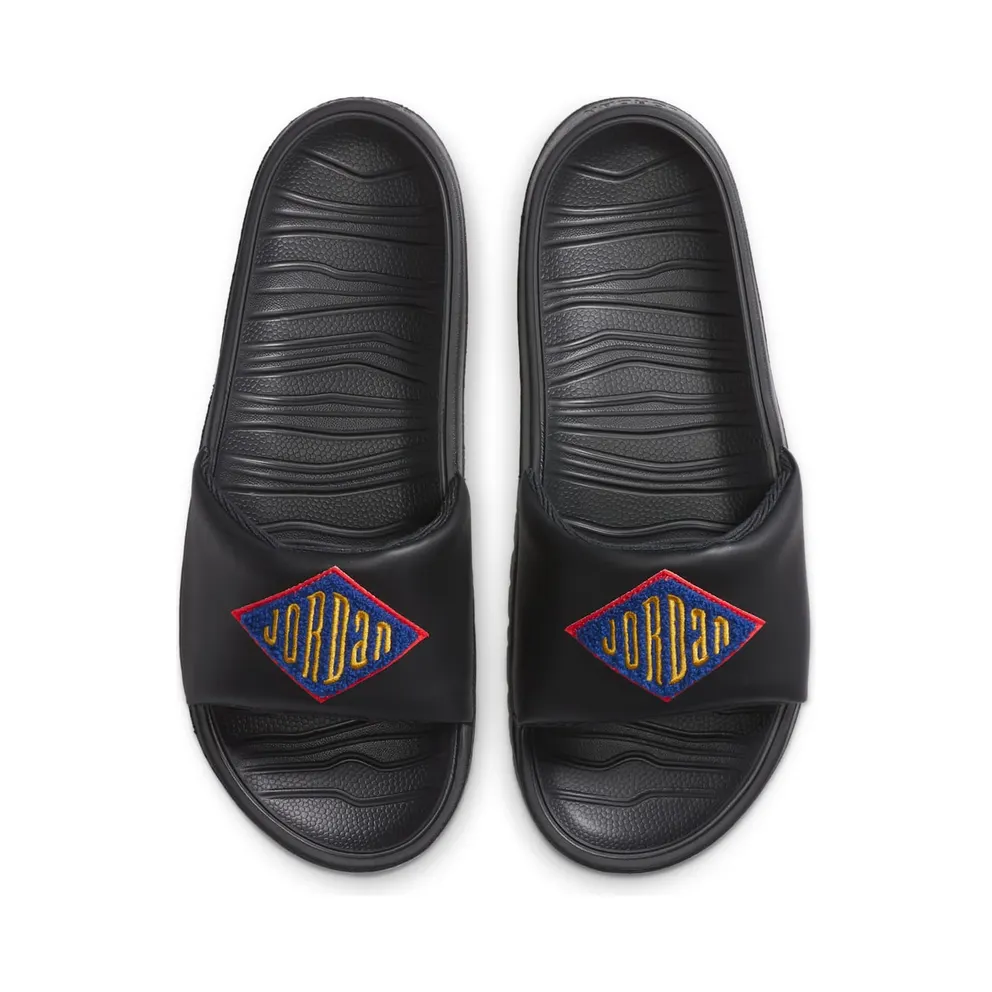 Nike Jordan Break SE Slide “Black / Deep Royal Blue / Track Red / Laser Orange” (CV4901-001)