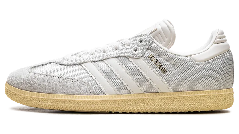 Adidas Samba Duitsland Indoor Voetbalschoenen Cloud White / Off White / Almost Yellow (JH5649)