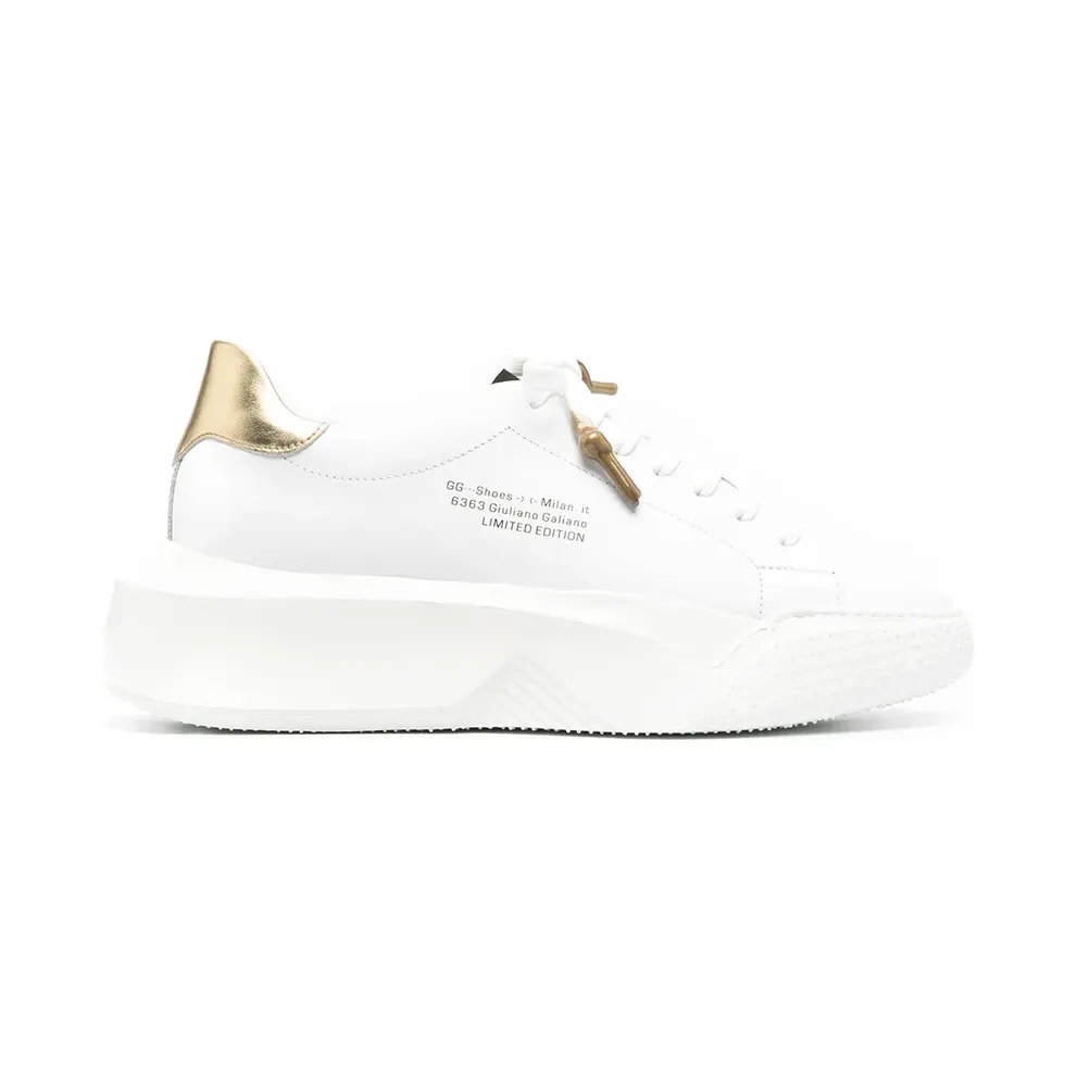Giuliano Galiano Nemesis low-top – White (NEMESIS2NAPPAWHITEGOLD)