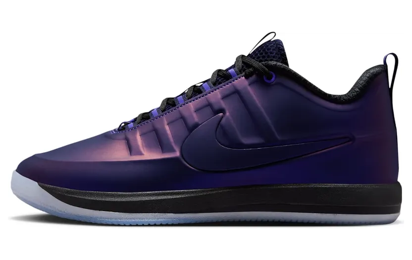 Nike Book 2 – Eggplant Foamposite – “Varsity Purple / Black-Metallic Silver” (IV5772-500)