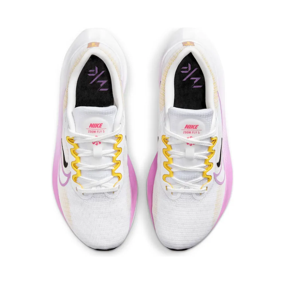 Nike Zoom Fly 5 White Rush Fuchsia (DM8974-100)