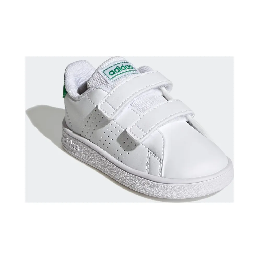 Adidas Advantage Lifestyle Court Two Hook-and-Loop Cloud White / Green / Core Black (GW6500)